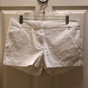 NWT Jcrew White Chino Shorts size 10 3” inseam